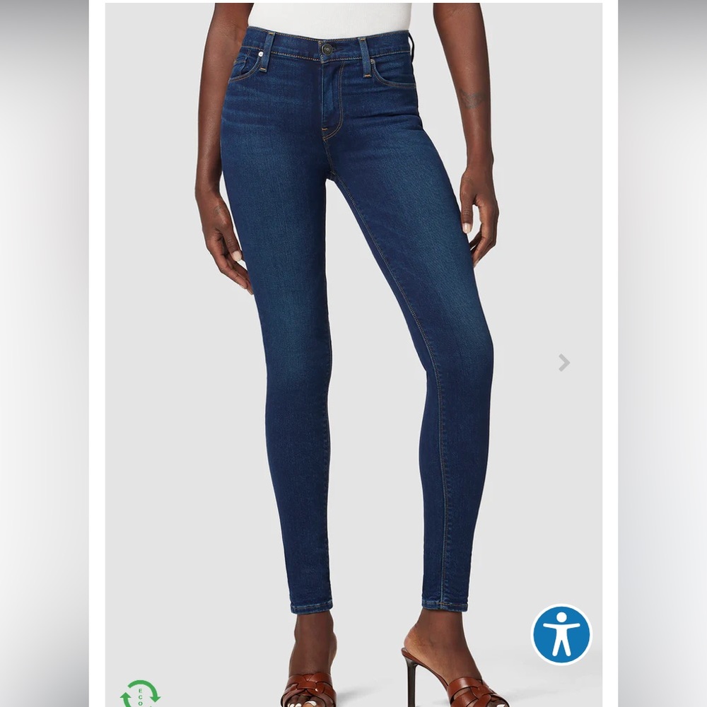 Hudson Nico Midrise ankle super skinny jeans